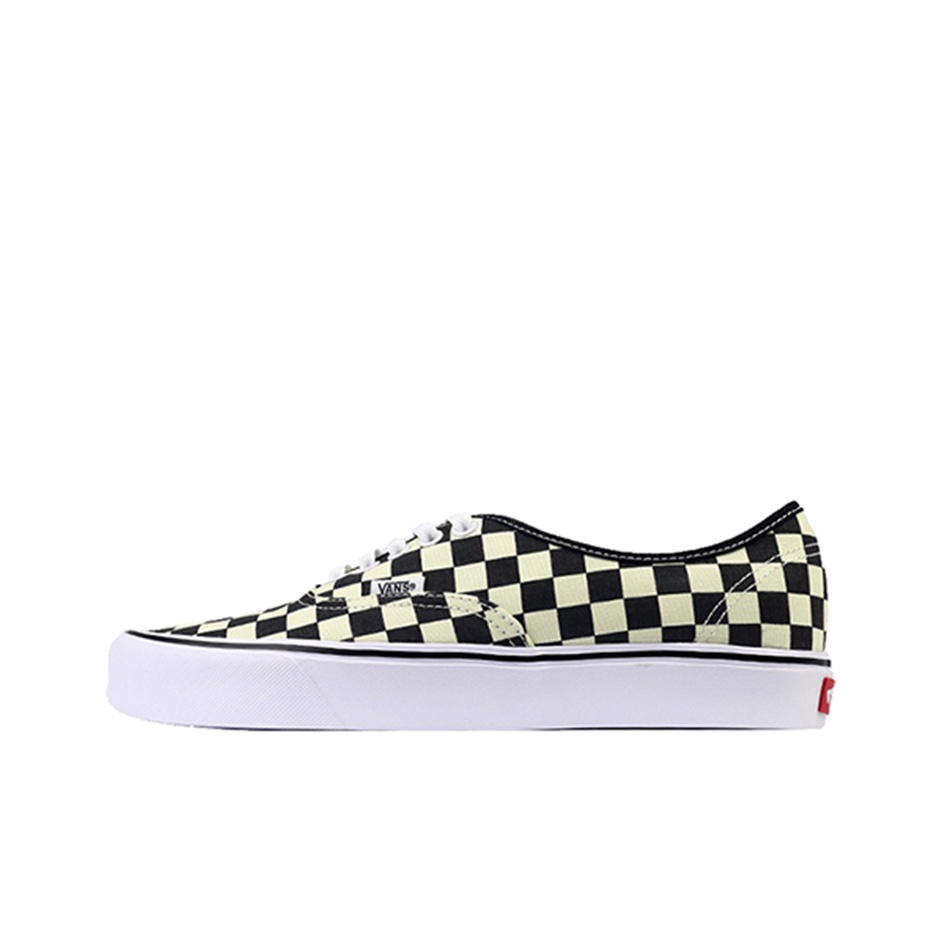 Vans Shoes Authentic - Vans Authentic キャンバスシューズ ユニセックス ロートップ ブラック/ホワイト