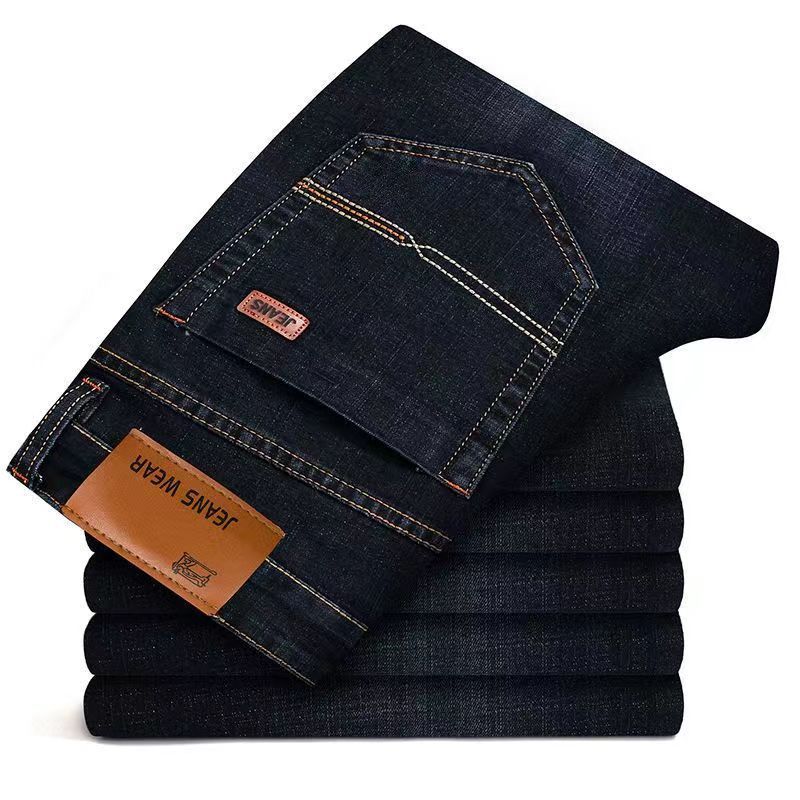 男性ファッションストレートジーンズ男性 2025 新ストレッ - Levis Jeans 501 のレビューと価格